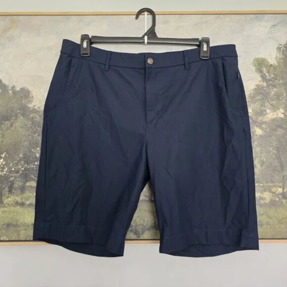 Johnnie-O Prep-formance Navy Shorts 38 - Picture 4 of 4